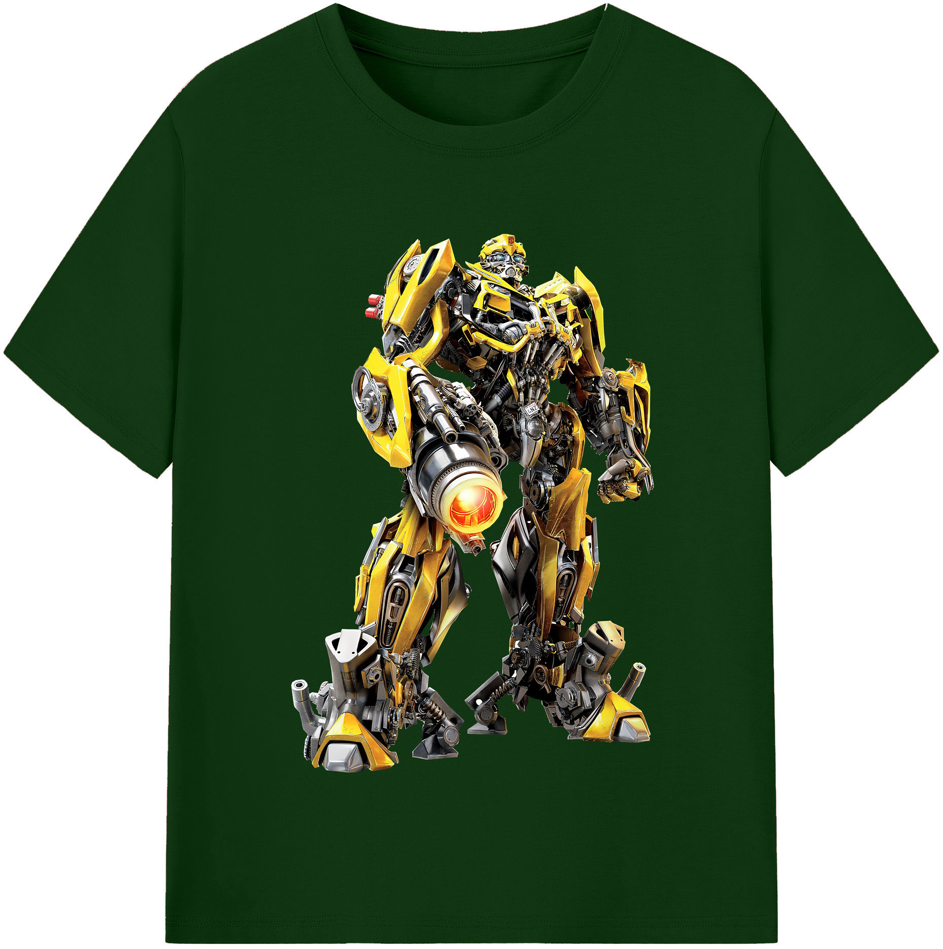 （画像用） Transformers トランスフォーマー 綿100％半袖Tシャツ（フロントプリント）